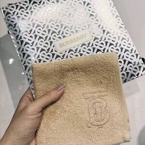 Burberry face towel